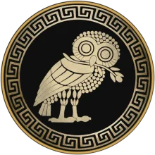 Owl of Athena, gold seal — the Owl Semaphore